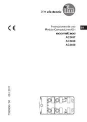 IFM Electronic ecomat300 CompactLine AS-i AC2457 Instrucciones De Uso