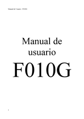 Euroma F010G Manual De Usuario