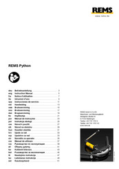 REMS Python Instrucciones De Servicio