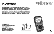 Velleman DVM2000 Manual Del Usuario