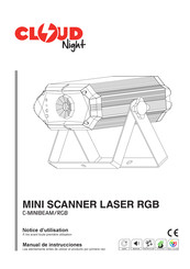 CLOUD-NIGHT C-MINIBEAM/RGB Manual De Instrucciones