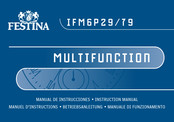 Festina IFM6P29/79 Manual De Instrucciones