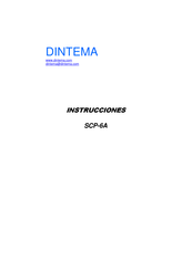 Dintema SCP-4A Instrucciones