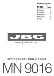 jbc 9016000 Manual Del Usuario