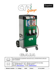 CTR Group GAIA Manual De Uso Y Mantenimiento