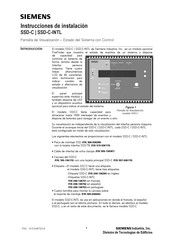 Siemens SSD-C Instrucciones De Instalación