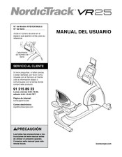 NordicTrack VR25 Manual Del Usuario