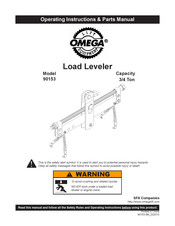 Omega 90153 Manual De Piezas E Instrucciones De Funcionamiento