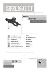 Felisatti MF800VE Instrucciones De Servicio