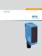 SICK WLD16 Instrucciones De Operación