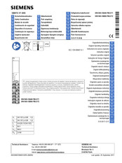 Siemens 3RK1903-1BA00 Instructivo Original