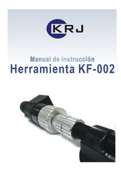 KRJ Herramienta KF-002 Manual De Instrución