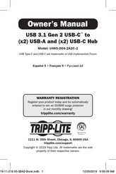 Tripp-Lite U460-004-2A2C-2 El Manual Del Propietario