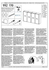 Oeseder Möbelindustrie 992 170 Manual De Instrucciones