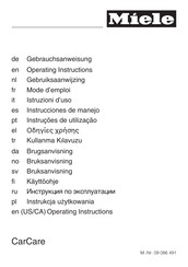 Miele CarCare Instrucciones De Manejo