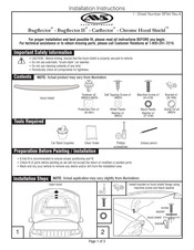 AVS Chrome Hood Shield Instrucciones De Instalación