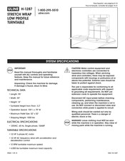 Uline H-1287 Manual De Instrucciones