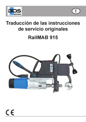 BDS Maschinen RailMAB 915 Manual De Instrucciones