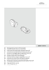 Kermi Therm X2 Instrucciones De Montaje