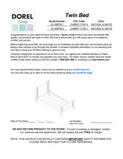 DOREL Living DL1009TB-2 Manual Del Usuario