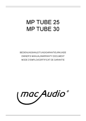 MAC Audio MP TUBE 30 Manual Del Usuario