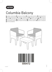 Keter Columbia Balcony Instrucciones De Montaje