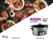 Easyways Slow Pot Dura Ceramic Manual De Usuario