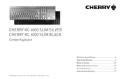 Cherry KC 6000 SLIM SILVER Manual De Instrucciones