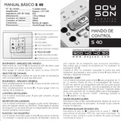 Doyson S 40 Manual Básico
