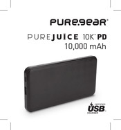 PUREGEAR PureJuice 10K PD Manual De Instrucciones