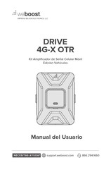 weBoost Drive 4G-X OTR Manual Del Usuario