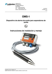 LABKOTEC OMS-1 Instrucciones De Instalación Y Manejo