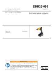 Atlas Copco EBB26-055 Instrucciones Del Producto