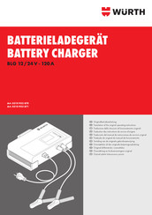 Würth BLG 12V Traducción Del Manual De Instrucciones De Servicio Original