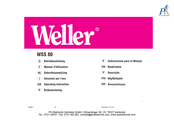 Weller WSS 80 Instrucciones Para El Manejo