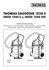 Thomas SAUGSTAR 1250 S Modo De Empleo