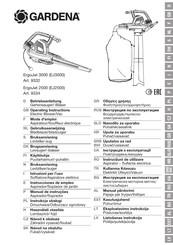 Gardena EJ2500 Instrucciones De Empleo