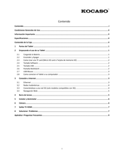 KOCASO M762 Manual Del Usuario