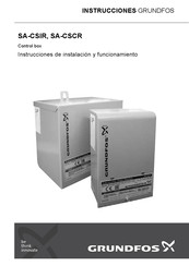 Grundfos SA-CSIR Manual De Instrucciones