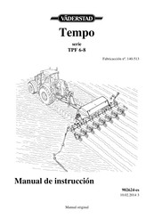 Vaderstad Tempo TPF 6-8 Serie Manual De Instruccion