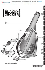 BLACK&DECKER DVJ325BFSP Manual Del Usuario