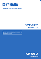 Yamaha YZF-R125 Manual Del Propietário