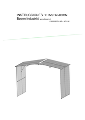 Bosen MG11M Instrucciones De Instalación