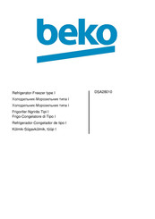 Beko DSA28010 Manual Del Usuario
