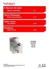 Valentine TF10 Manual De Instrucciones