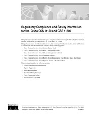 Cisco CSS 11150 Guia De Inicio Rapido