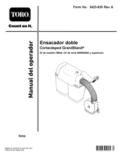 Toro GrandStand 78524 Manual Del Operador