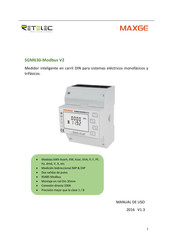 retelec MAXGE SGM630-Modbus V2 Manual De Uso