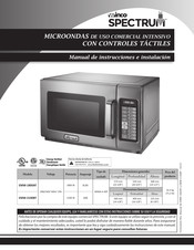 Winco SPECTRUM EMW-2100BT Manual De Instrucciones E Instalación