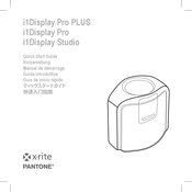 X-Rite i1 display Pro Guia De Inicio Rapido